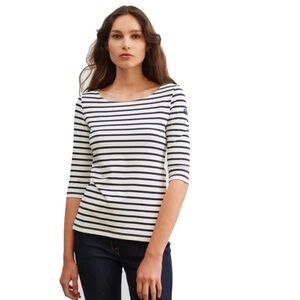 Saint James Garde Cote Nautical Striped  Top